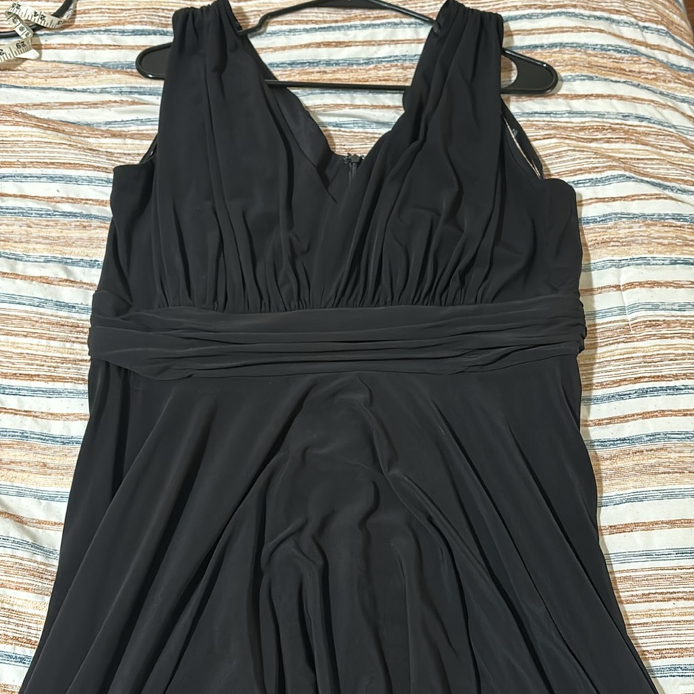 Size 16 Black Formal high low dress